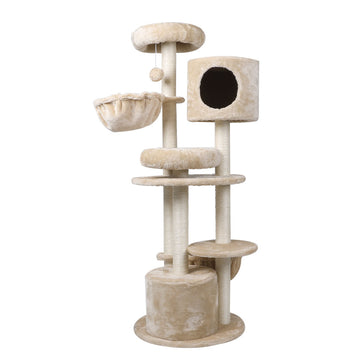 Cat Tree Tower Condo House Post Scratching Furniture Play Pet Activity Kitty Bed PaWz